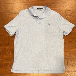 New w/o Tags Polo by Ralph Lauren Light Blue Classic Polo Shirt Men’s Size Large